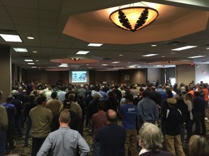 Rally in support of the Constitution Pipeline Project on April 21.