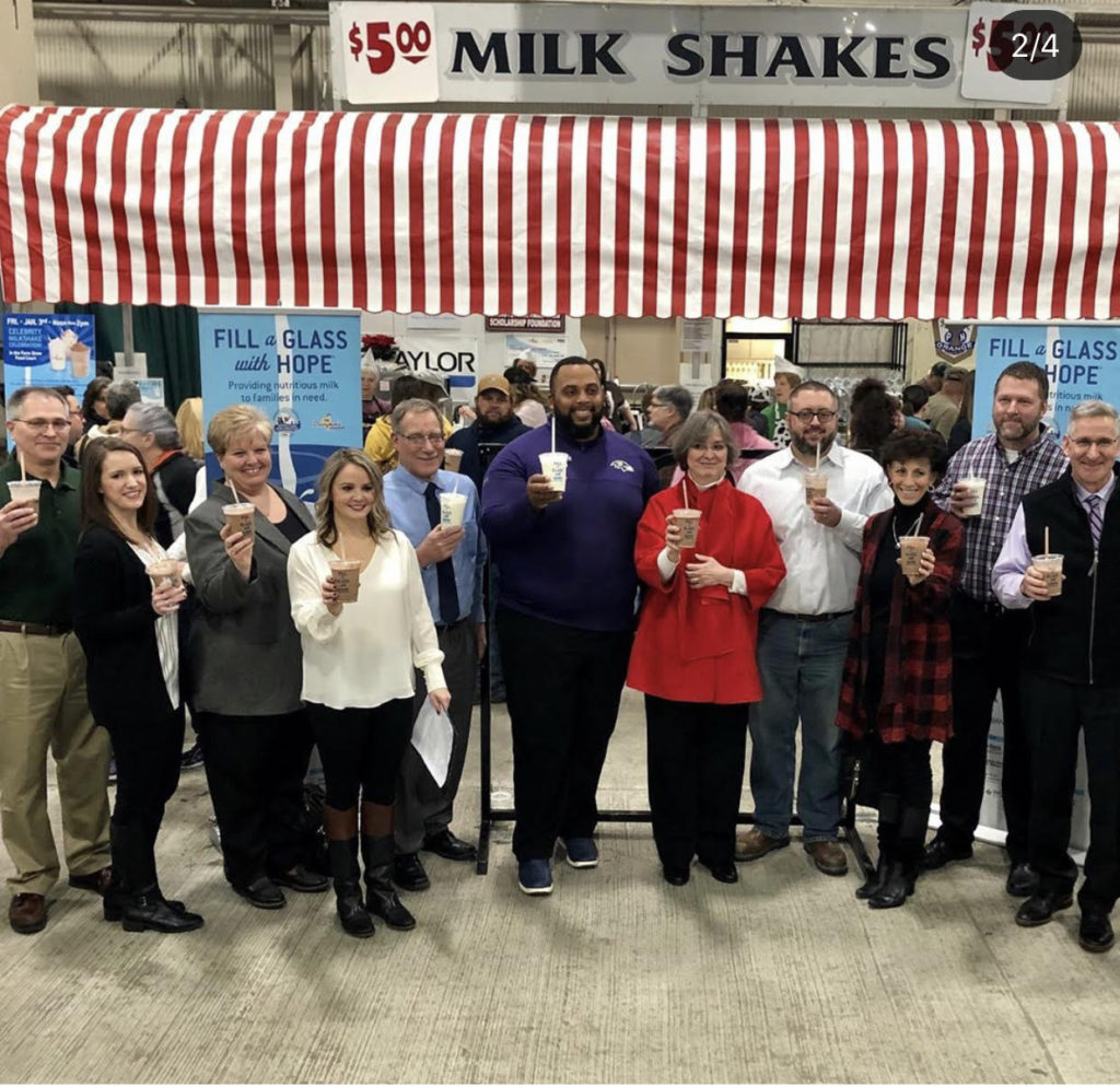 Sponsors toast to Fill a Glass with Hope