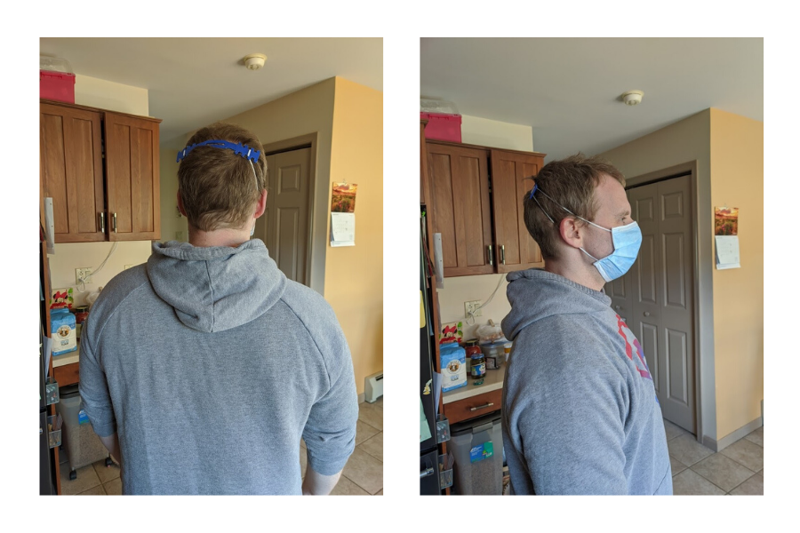 mask piece made from 3d printer