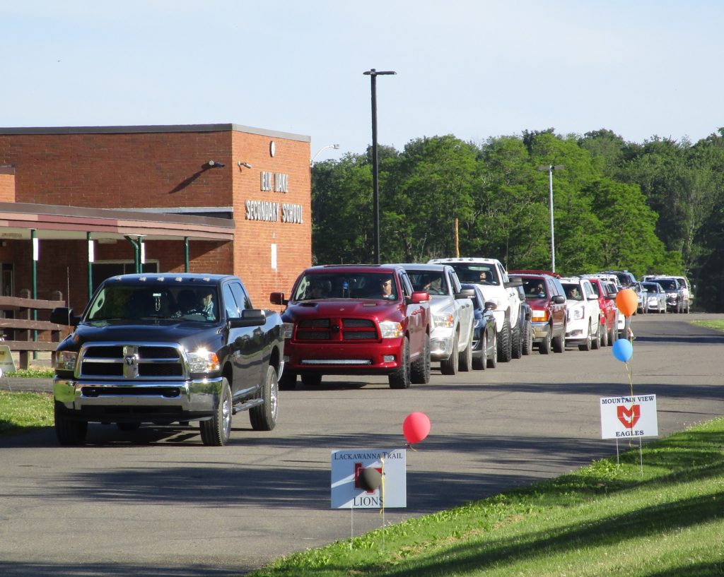graduation procession