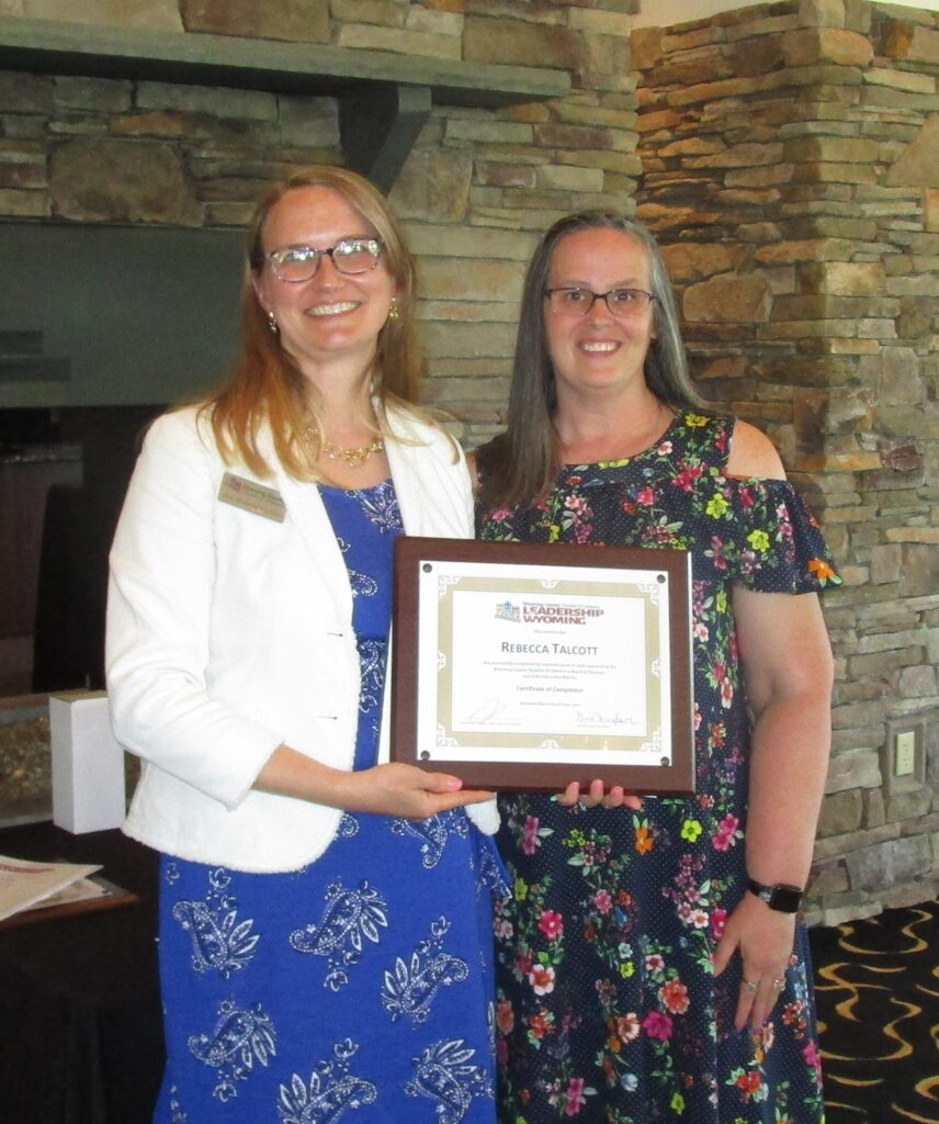 Leadership Wyoming Graduate Talks about "Energy Day"