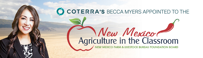 Coterra's Becca Myers Appointed to the New Mexico Farm and Livestock Bureau Foundation Board