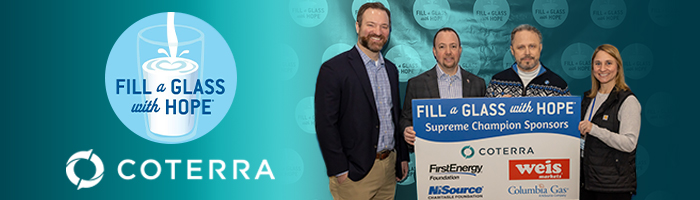 Coterra Energy Joins as a Sponsor of the 2025 Fill a Glass with Hope® Tenth Anniversary Campaign | Well Said Coterra